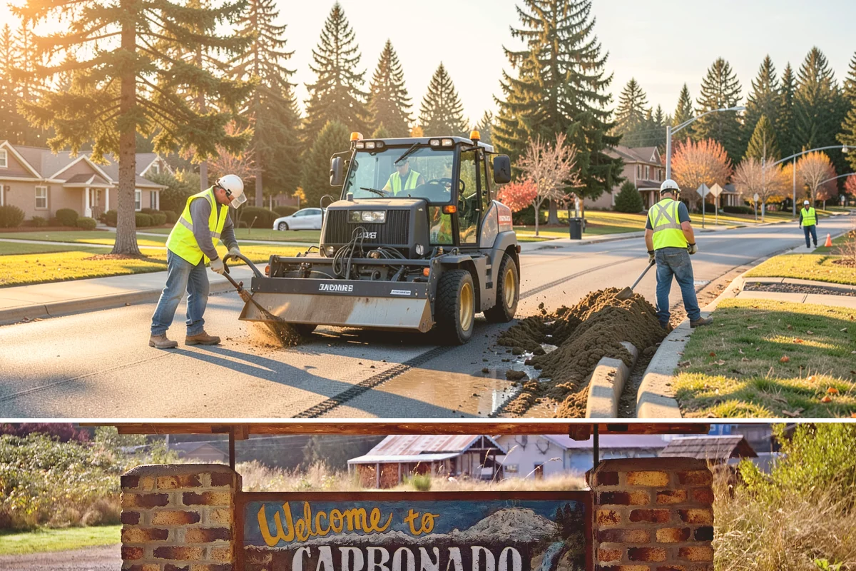 Guardrail Vegetation Clearing in Carbonado, Pierce County, WA - Behind-rail clearing is scheduled through the growing season and paired with a fall pass so guardrail is inspectable and...