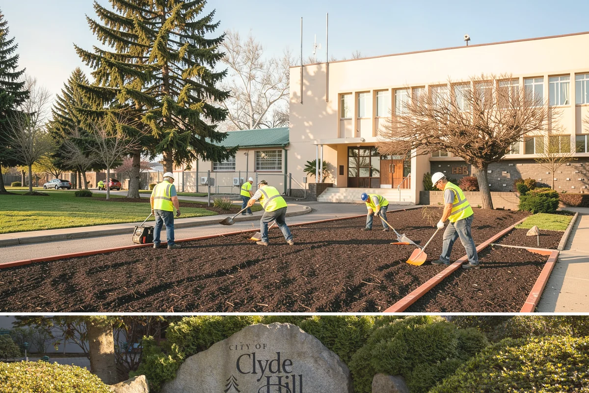 Guardrail Vegetation Clearing in Clyde Hill, King County, WA - Behind-rail clearing is scheduled through the growing season and paired with a fall pass so guardrail is inspectable and...