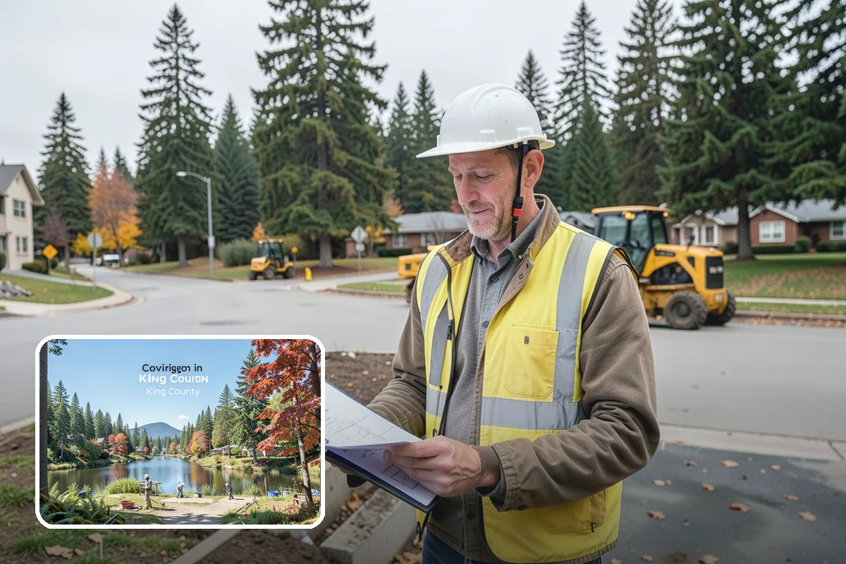 Guardrail Vegetation Clearing in Covington, King County, WA - Extends guardrail life by keeping post and rail zones dry