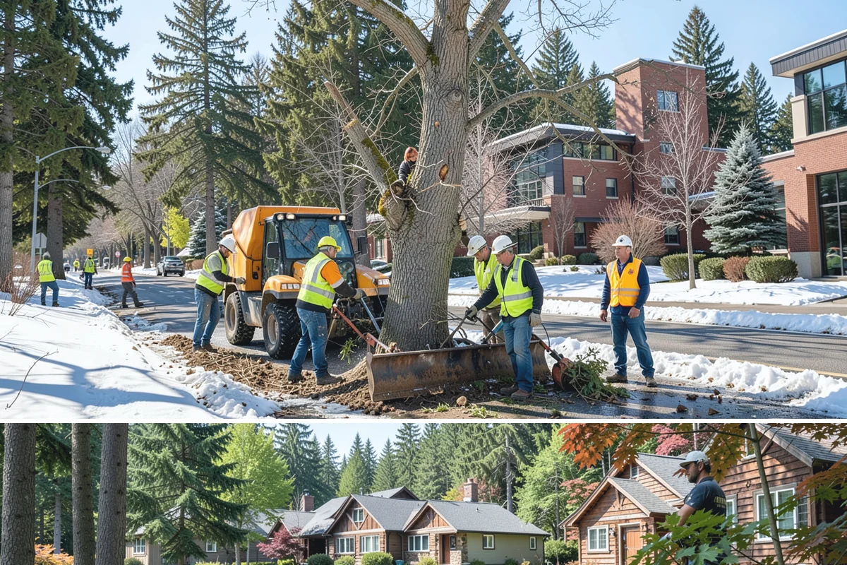 Guardrail Vegetation Clearing in Edgewood, Pierce County, WA - Behind-rail clearing is scheduled through the growing season and paired with a fall pass so guardrail is inspectable and...