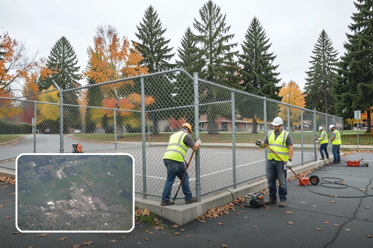 Guardrail Vegetation Clearing in Enumclaw, King County, WA - Extends guardrail life by keeping post and rail zones dry