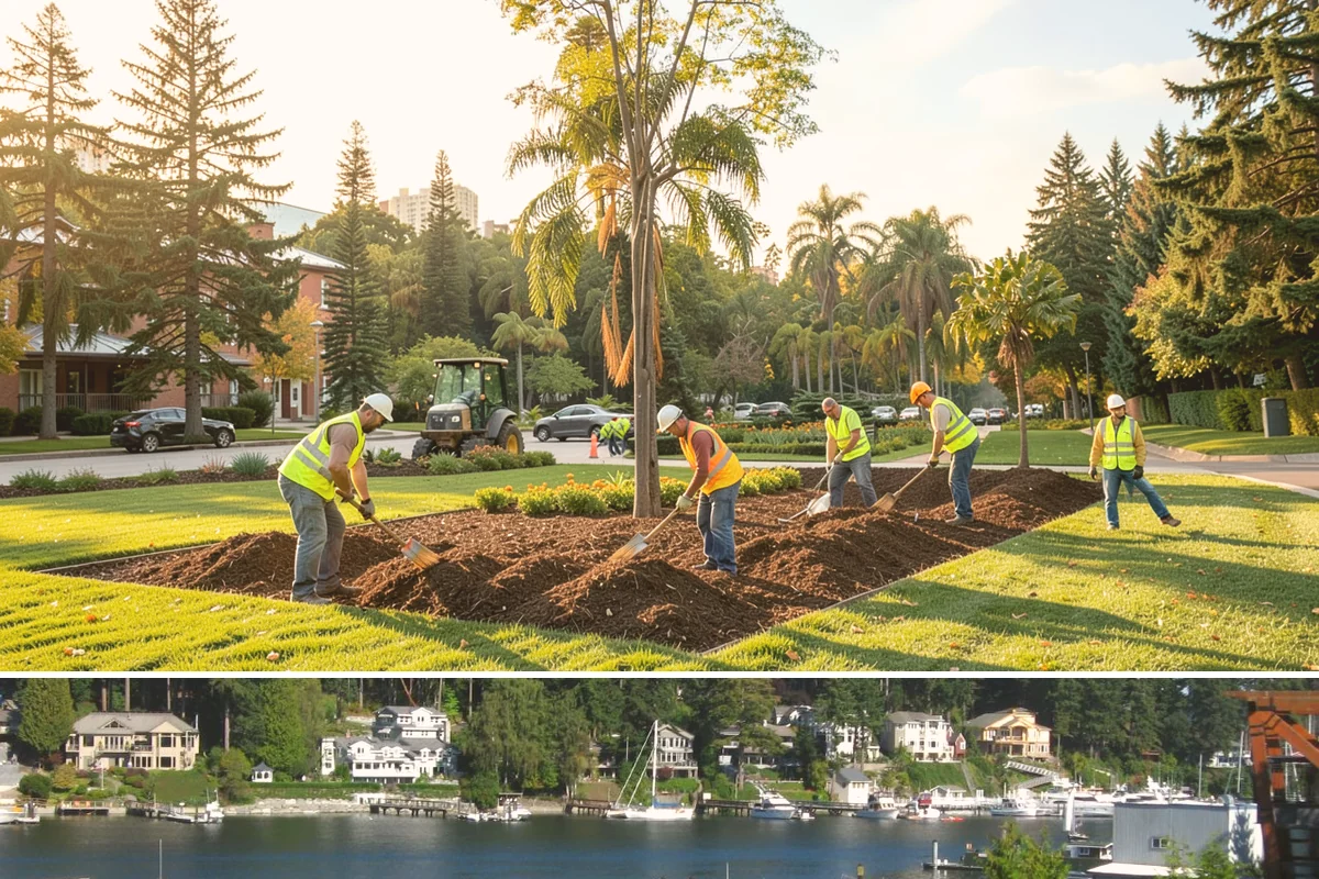 Guardrail Vegetation Clearing in Gig Harbor, Pierce County, WA - Behind-rail clearing is scheduled through the growing season and paired with a fall pass so guardrail is inspectable and...