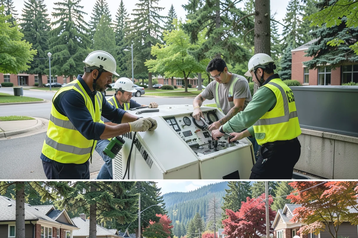 Guardrail Vegetation Clearing in Hunts Point, King County, WA - Behind-rail clearing is scheduled through the growing season and paired with a fall pass so guardrail is inspectable and...
