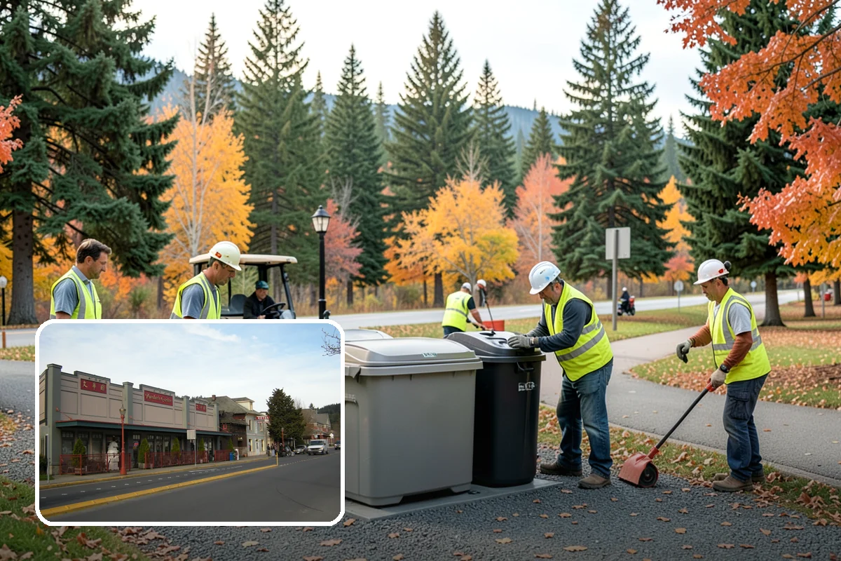 Guardrail Vegetation Clearing in Issaquah, King County, WA - Extends guardrail life by keeping post and rail zones dry