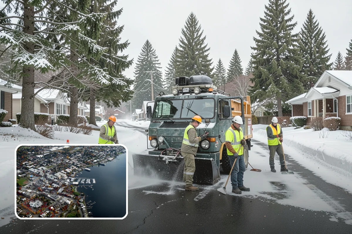 Guardrail Vegetation Clearing in Kirkland, King County, WA - Extends guardrail life by keeping post and rail zones dry