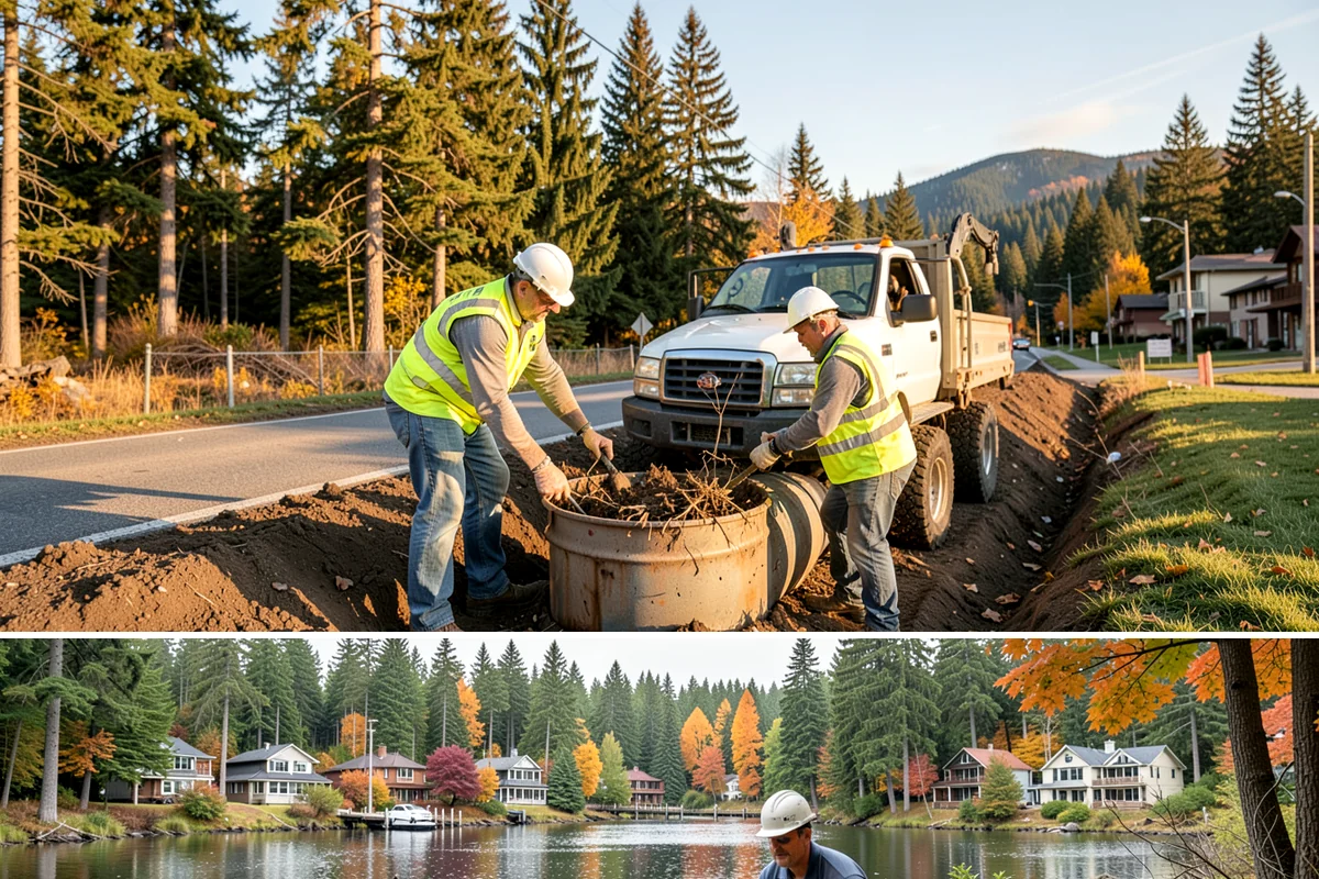 Guardrail Vegetation Clearing in La Conner, Skagit County, WA - Behind-rail clearing is scheduled through the growing season and paired with a fall pass so guardrail is inspectable and...