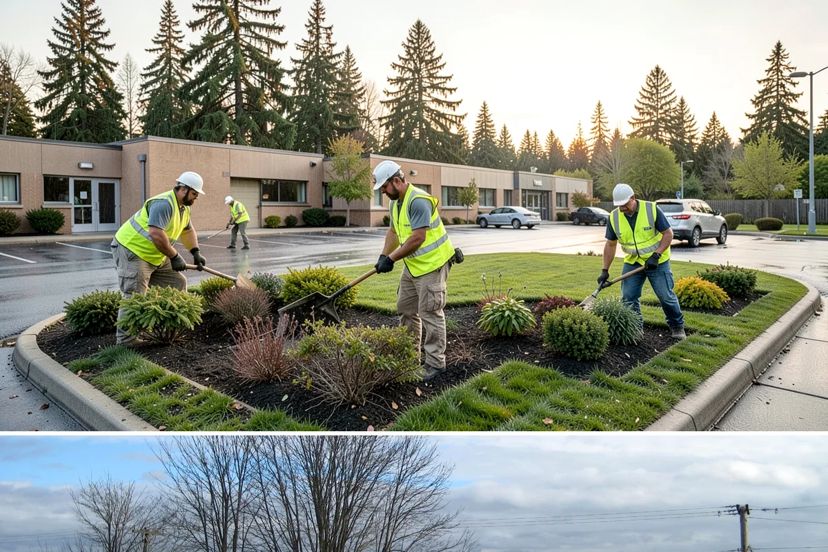 Guardrail Vegetation Clearing in Langley, Island County, WA - Behind-rail clearing is scheduled through the growing season and paired with a fall pass so guardrail is inspectable and...