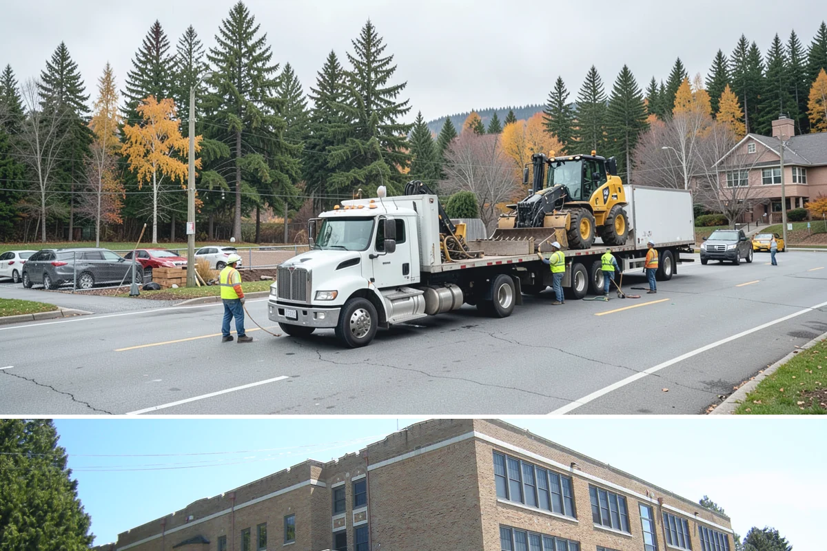Guardrail Vegetation Clearing in Maple Valley, King County, WA - Behind-rail clearing is scheduled through the growing season and paired with a fall pass so guardrail is inspectable and...