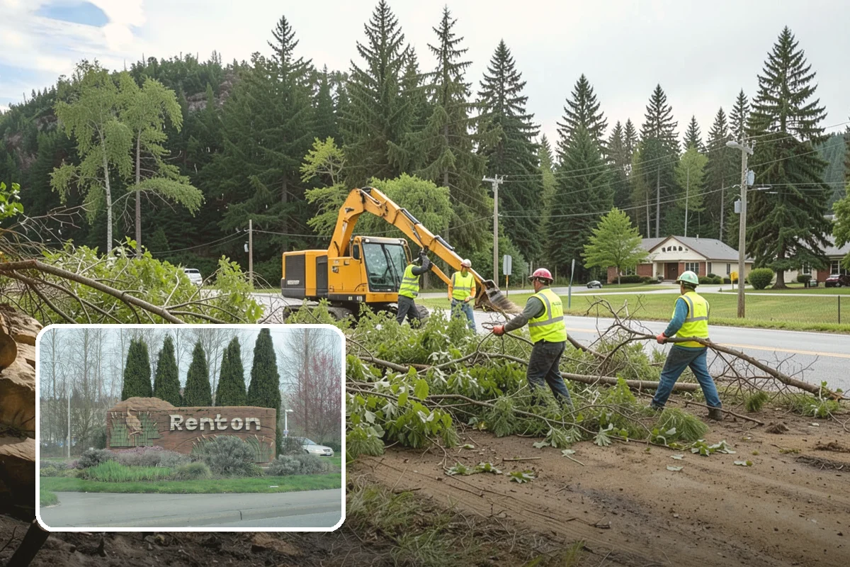 Guardrail Vegetation Clearing in Renton, King County, WA - Extends guardrail life by keeping post and rail zones dry