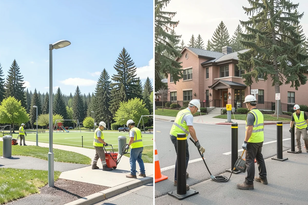 Gutter Cleaning in Anacortes, Skagit County, WA - Map gutter routes and set cleaning frequency by leaf and sediment load
