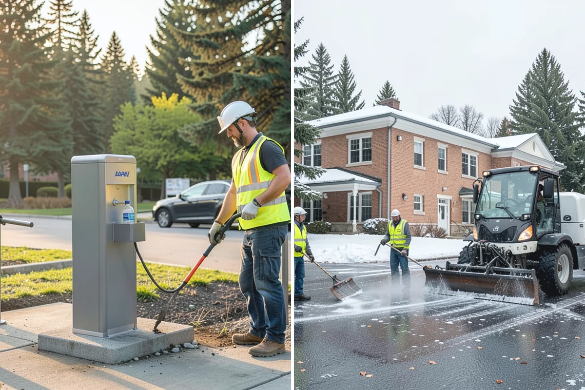 Gutter Cleaning in Auburn, King County, WA - Map gutter routes and set cleaning frequency by leaf and sediment load