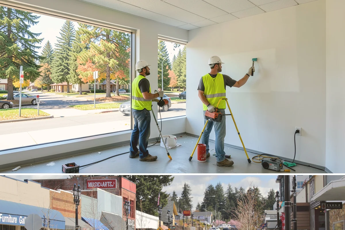 Gutter Cleaning in Bothell, King County, WA - Gutter cleaning demand peaks from October through December during Western Washington's heavy leaf drop and sustained rain, with...