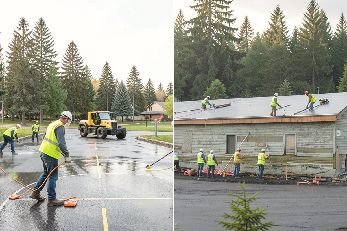 Gutter Cleaning in Burien, King County, WA - Map gutter routes and set cleaning frequency by leaf and sediment load