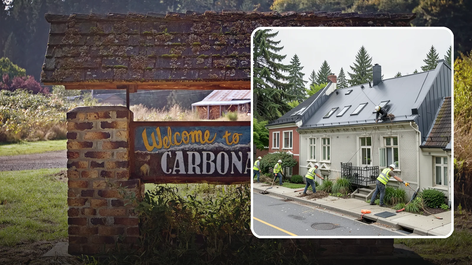 Gutter Cleaning in Carbonado, Pierce County, WA - Street gutter cleaning that removes accumulated debris to keep runoff moving to catch basins and inlets.