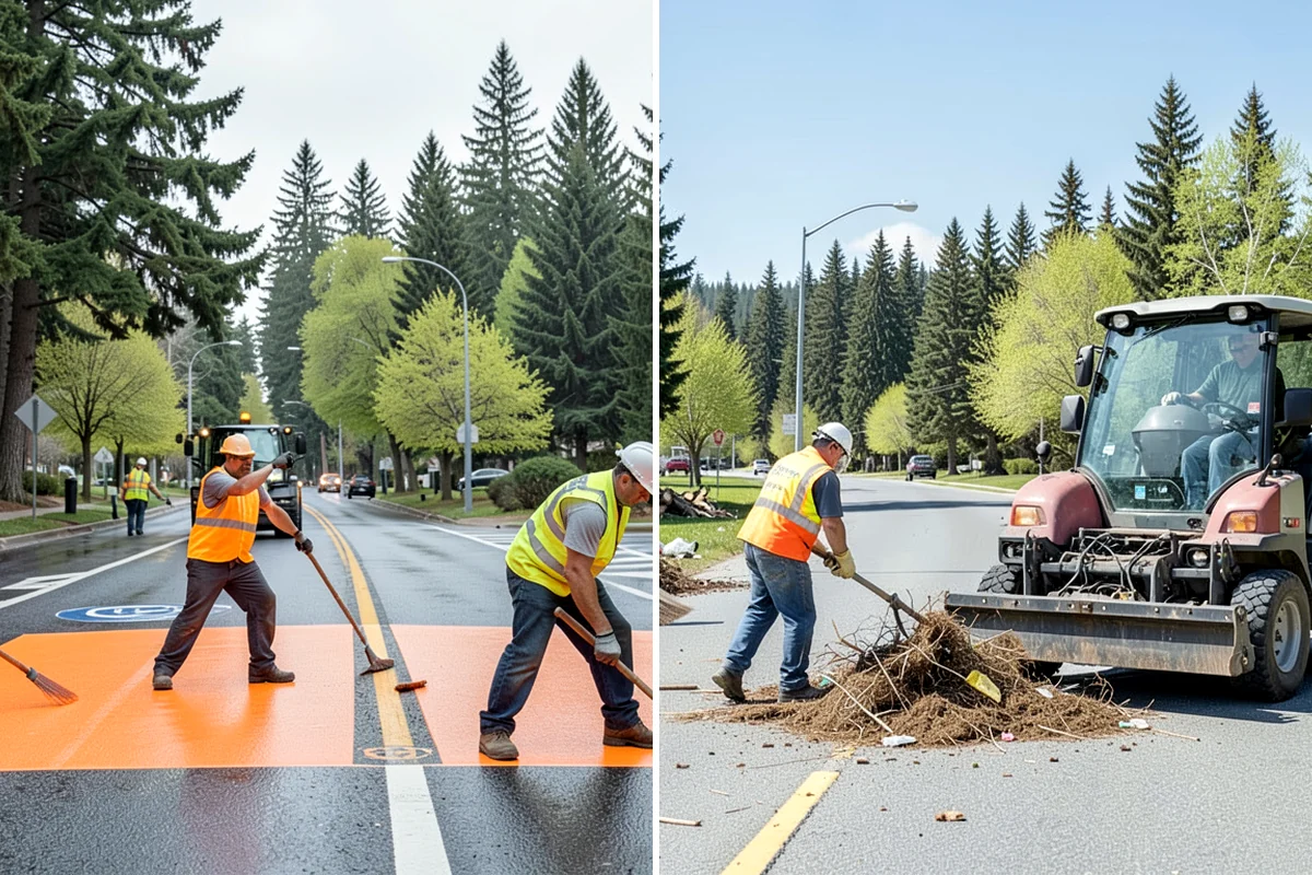 Gutter Cleaning in Clyde Hill, King County, WA - Map gutter routes and set cleaning frequency by leaf and sediment load