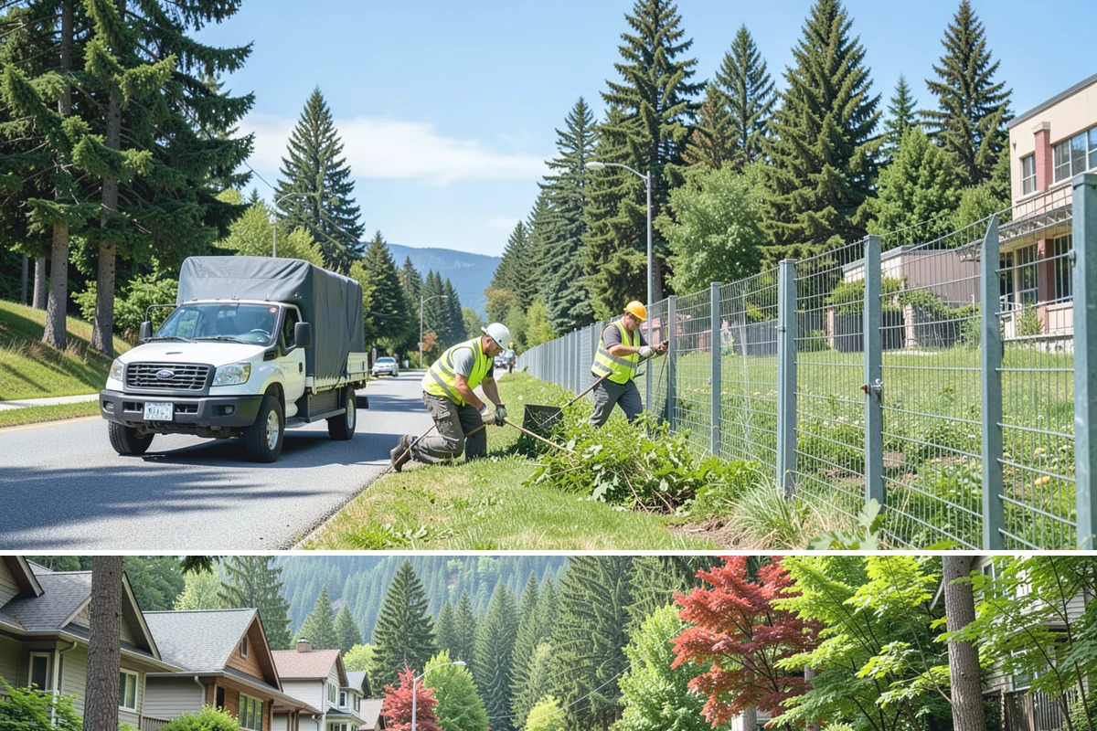 Gutter Cleaning in Darrington, Snohomish County, WA - Gutter cleaning demand peaks from October through December during Western Washington's heavy leaf drop and sustained rain, with...