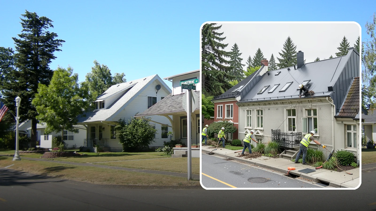 Gutter Cleaning in DuPont, Pierce County, WA - Street gutter cleaning that removes accumulated debris to keep runoff moving to catch basins and inlets.