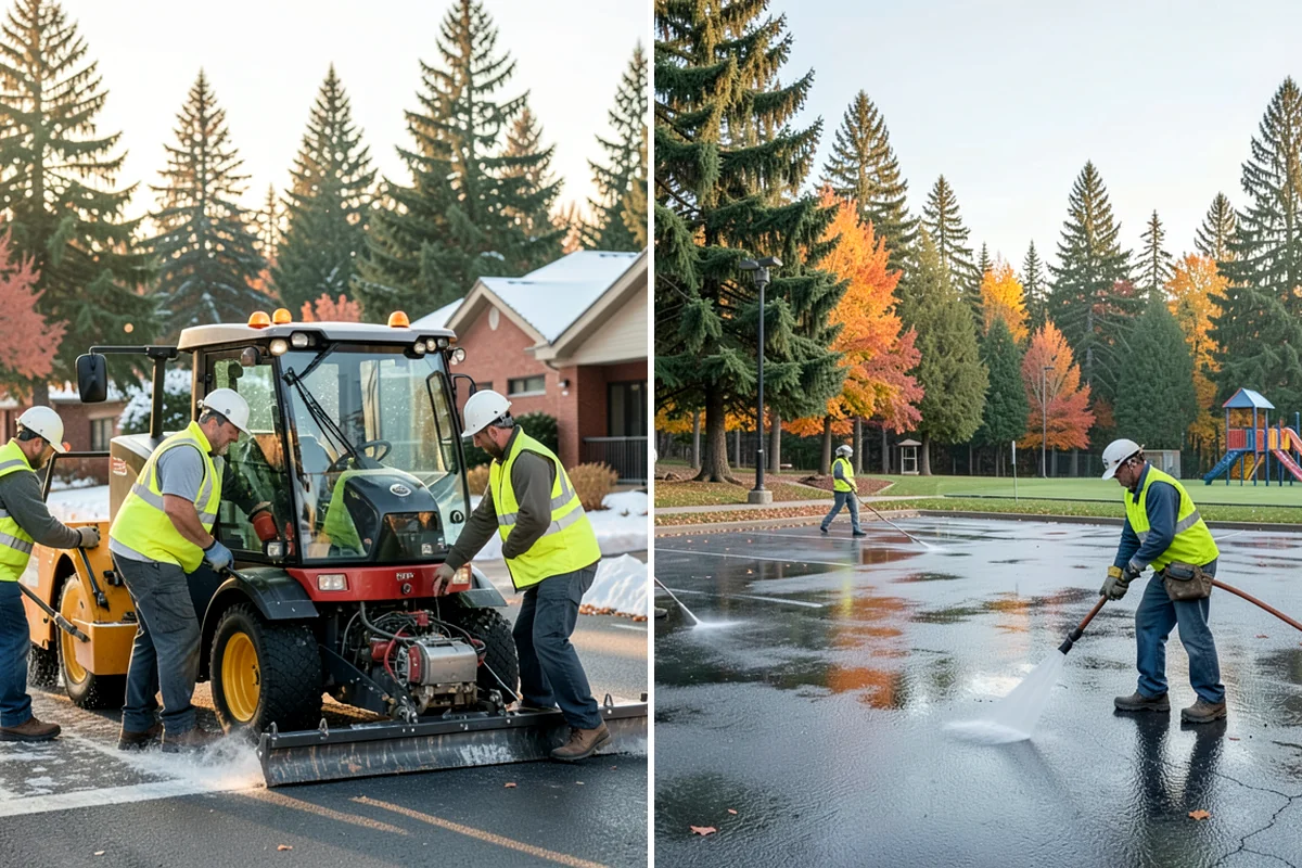 Gutter Cleaning in DuPont, Pierce County, WA - Map gutter routes and set cleaning frequency by leaf and sediment load