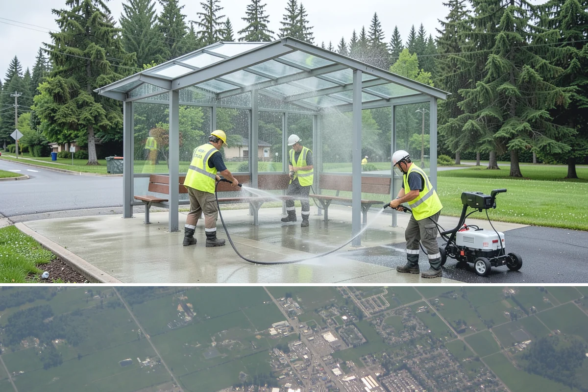 Gutter Cleaning in Enumclaw, King County, WA - Gutter cleaning demand peaks from October through December during Western Washington's heavy leaf drop and sustained rain, with...