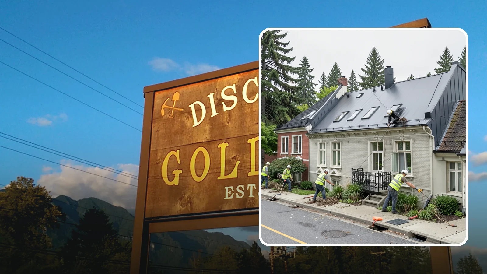 Gutter Cleaning in Gold Bar, Snohomish County, WA - Street gutter cleaning that removes accumulated debris to keep runoff moving to catch basins and inlets.