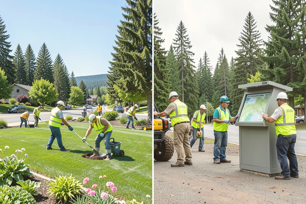 Gutter Cleaning in Kent, King County, WA - Map gutter routes and set cleaning frequency by leaf and sediment load