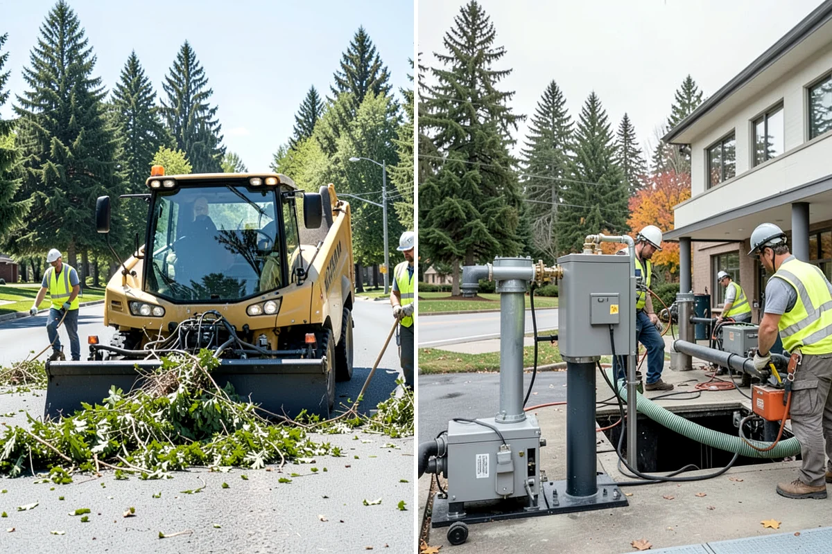Gutter Cleaning in Lake Forest Park, King County, WA - Map gutter routes and set cleaning frequency by leaf and sediment load