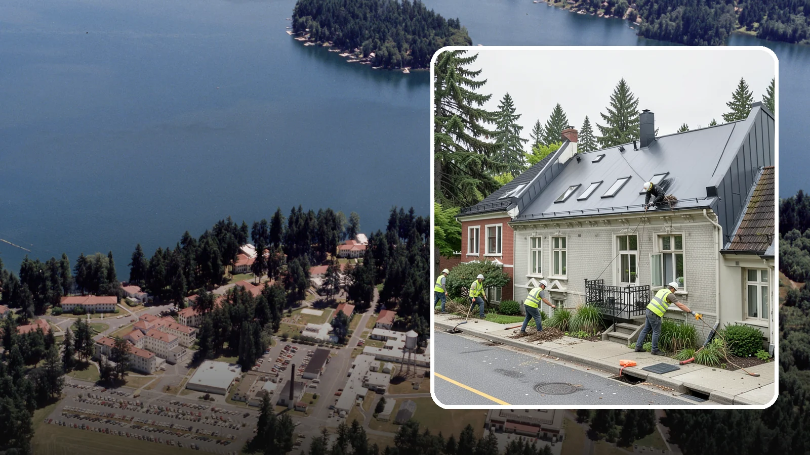 Gutter Cleaning in Lakewood, Pierce County, WA - Street gutter cleaning that removes accumulated debris to keep runoff moving to catch basins and inlets.