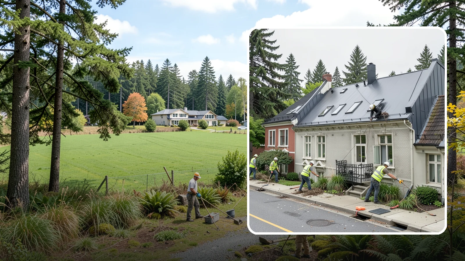 Gutter Cleaning in Lyman, Skagit County, WA - Street gutter cleaning that removes accumulated debris to keep runoff moving to catch basins and inlets.
