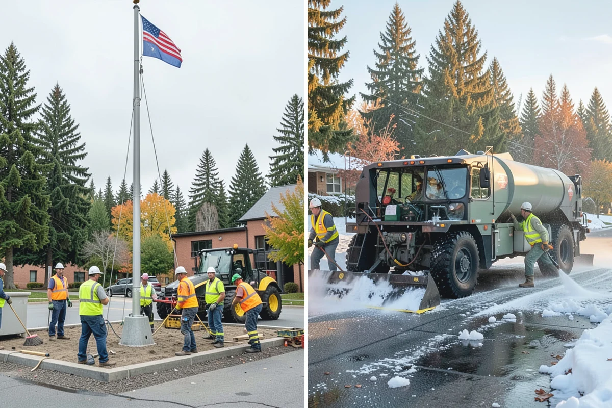 Gutter Cleaning in Medina, King County, WA - Map gutter routes and set cleaning frequency by leaf and sediment load