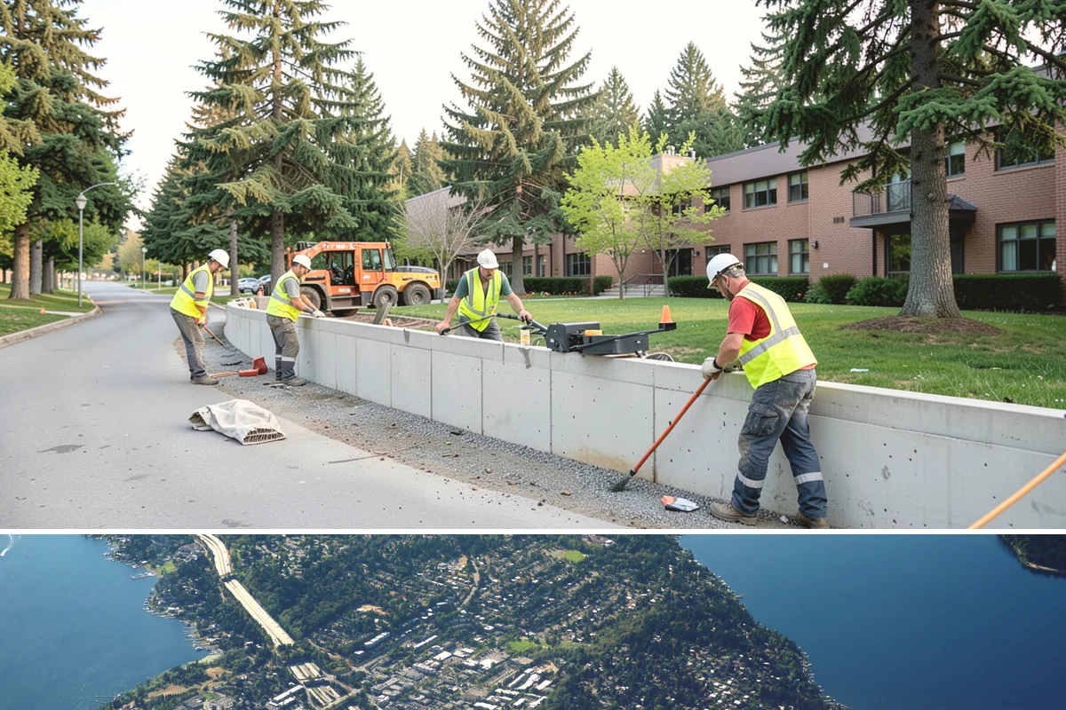 Gutter Cleaning in Mercer Island, King County, WA - Gutter cleaning demand peaks from October through December during Western Washington's heavy leaf drop and sustained rain, with...