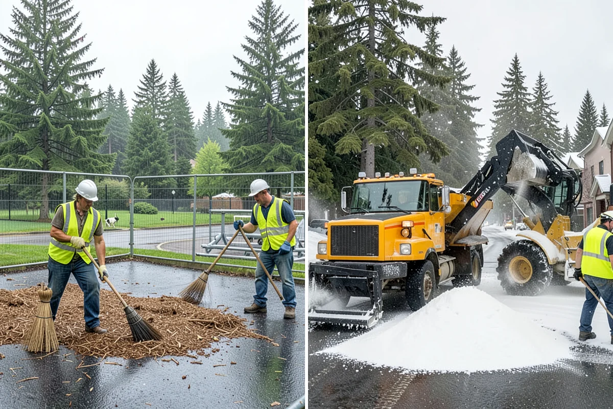 Gutter Cleaning in Normandy Park, King County, WA - Map gutter routes and set cleaning frequency by leaf and sediment load