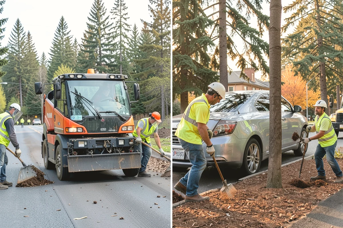 Gutter Cleaning in Oak Harbor, Island County, WA - Map gutter routes and set cleaning frequency by leaf and sediment load