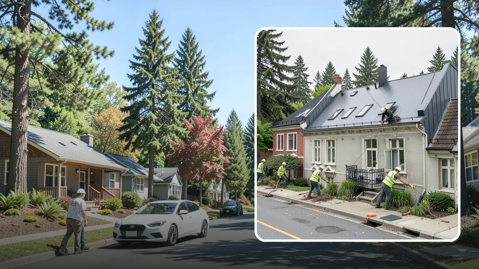 Gutter Cleaning in Orting, Pierce County, WA - Street gutter cleaning that removes accumulated debris to keep runoff moving to catch basins and inlets.