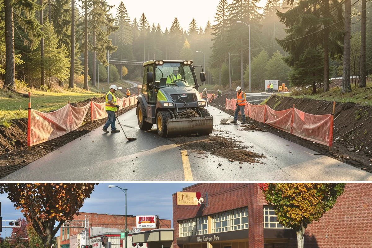 Gutter Cleaning in Puyallup, Pierce County, WA - Gutter cleaning demand peaks from October through December during Western Washington's heavy leaf drop and sustained rain, with...