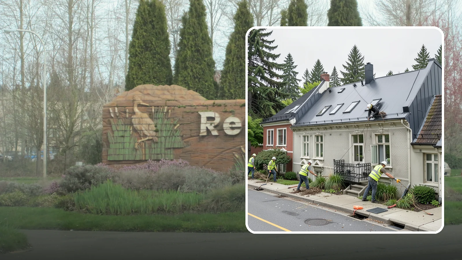 Gutter Cleaning in Renton, King County, WA - Street gutter cleaning that removes accumulated debris to keep runoff moving to catch basins and inlets.