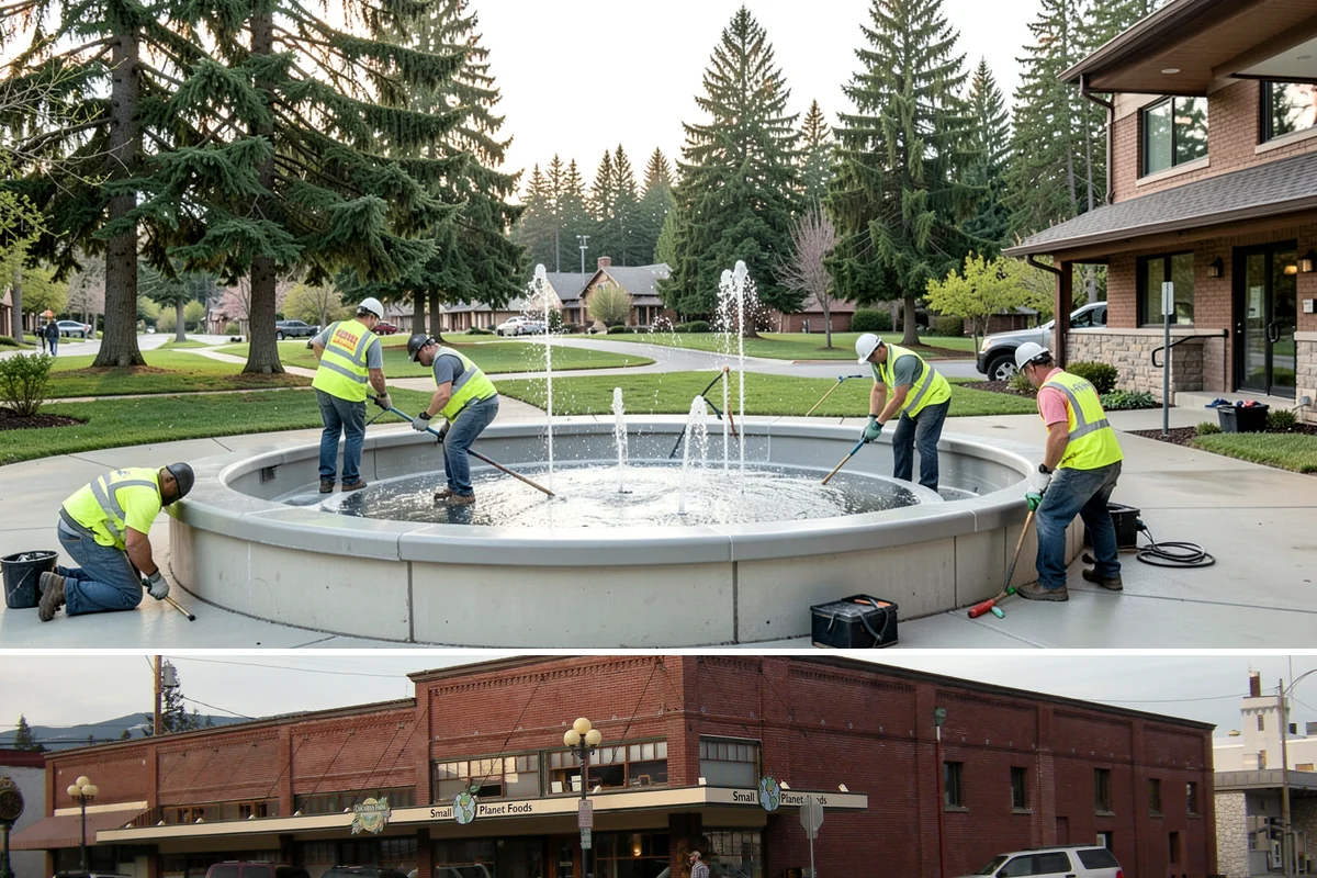 Gutter Cleaning in Sedro-Woolley, Skagit County, WA - Gutter cleaning demand peaks from October through December during Western Washington's heavy leaf drop and sustained rain, with...
