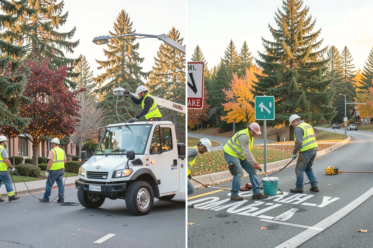 Gutter Cleaning in Steilacoom, Pierce County, WA - Map gutter routes and set cleaning frequency by leaf and sediment load