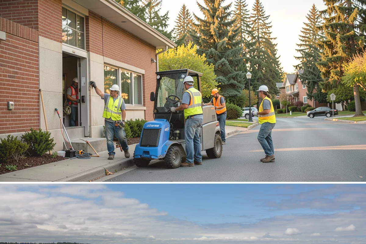Gutter Cleaning in University Place, Pierce County, WA - Gutter cleaning demand peaks from October through December during Western Washington's heavy leaf drop and sustained rain, with...
