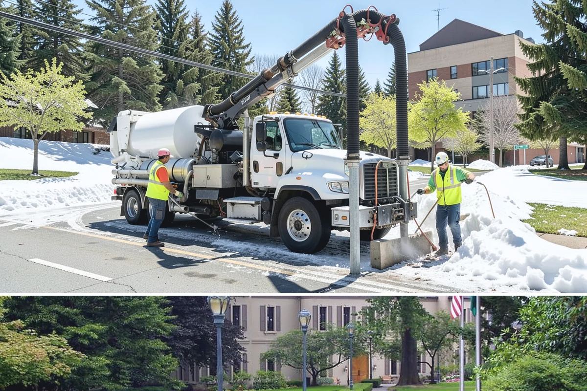 Gutter Cleaning in Woodinville, King County, WA - Gutter cleaning demand peaks from October through December during Western Washington's heavy leaf drop and sustained rain, with...