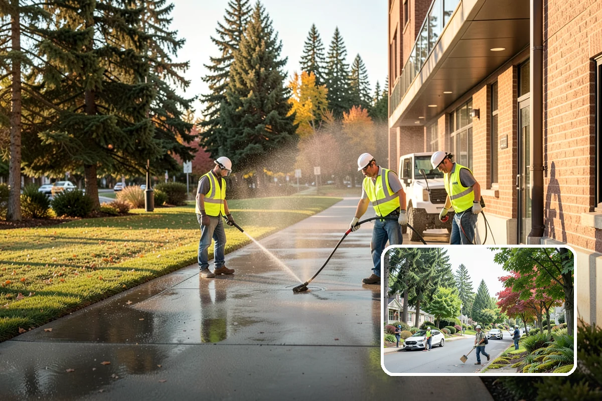 Handrail Installation in Beaux Arts Village, King County, WA - Meets ADA graspability, height, and code load requirements