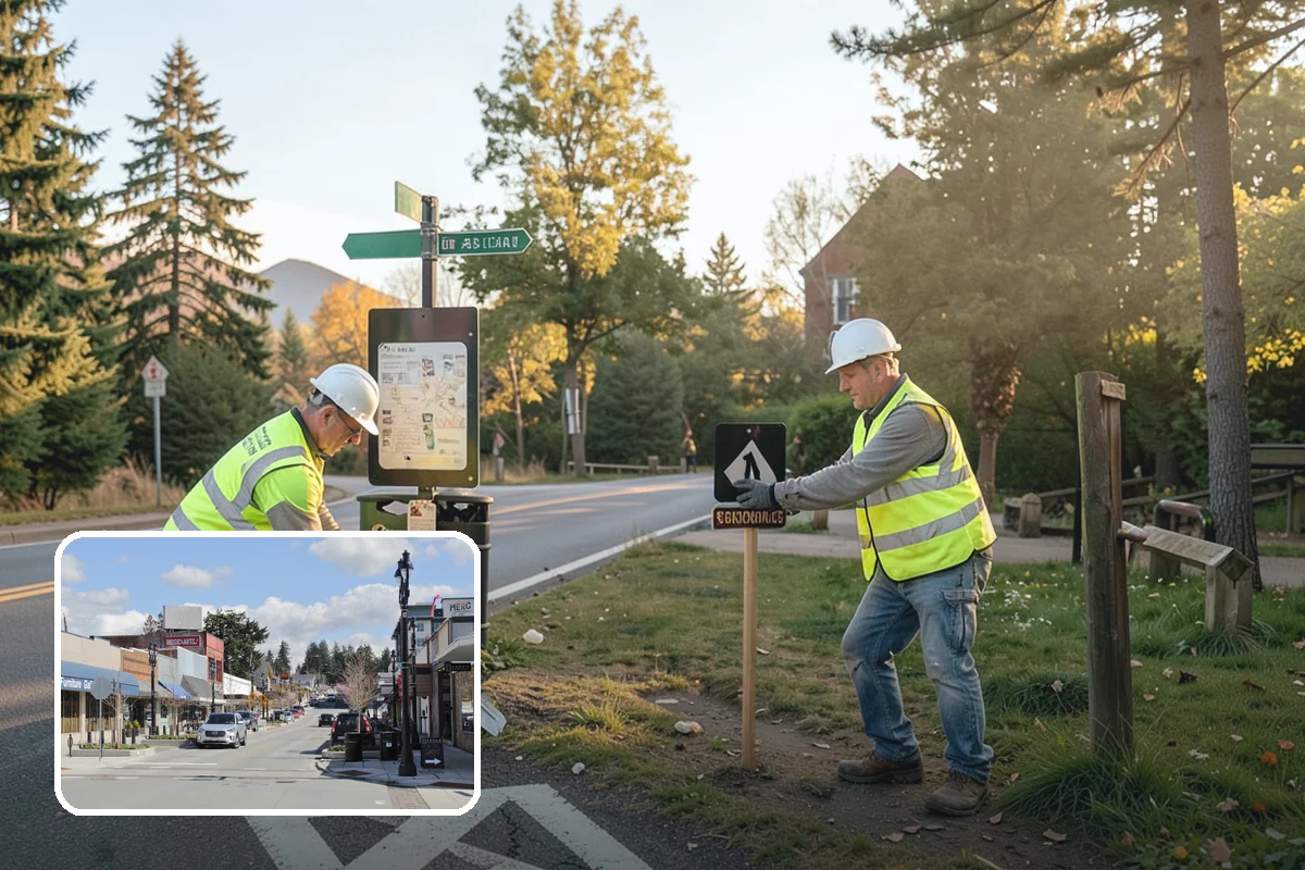 Handrail Installation in Bothell, King County, WA - Meets ADA graspability, height, and code load requirements