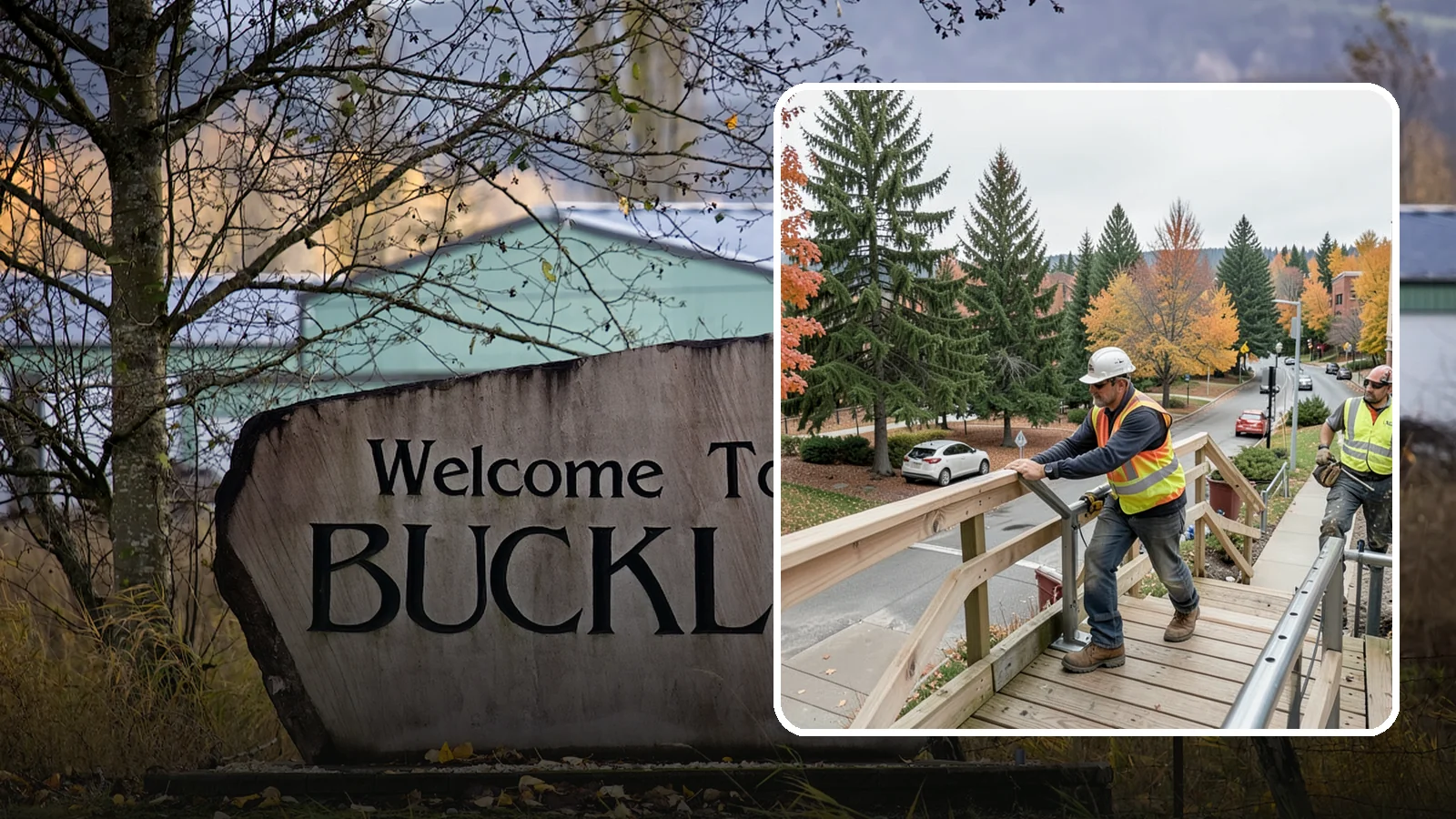Handrail Installation in Buckley, Pierce County, WA - We install code-compliant handrails and guardrails at stairs, ramps, and elevated public surfaces.
