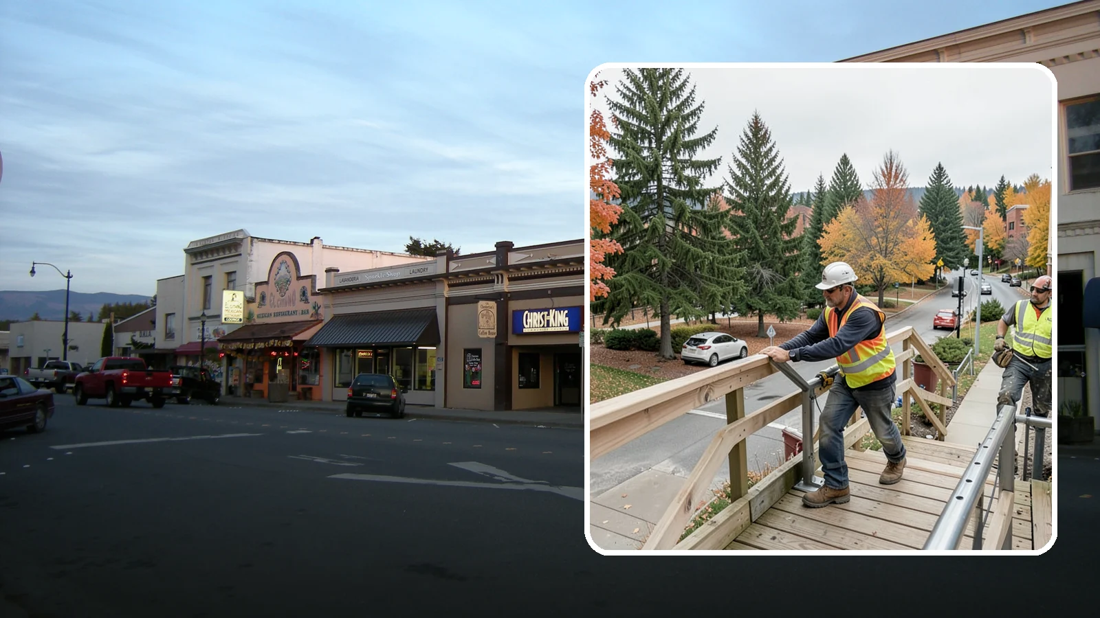 Handrail Installation in Burlington, Skagit County, WA - We install code-compliant handrails and guardrails at stairs, ramps, and elevated public surfaces.