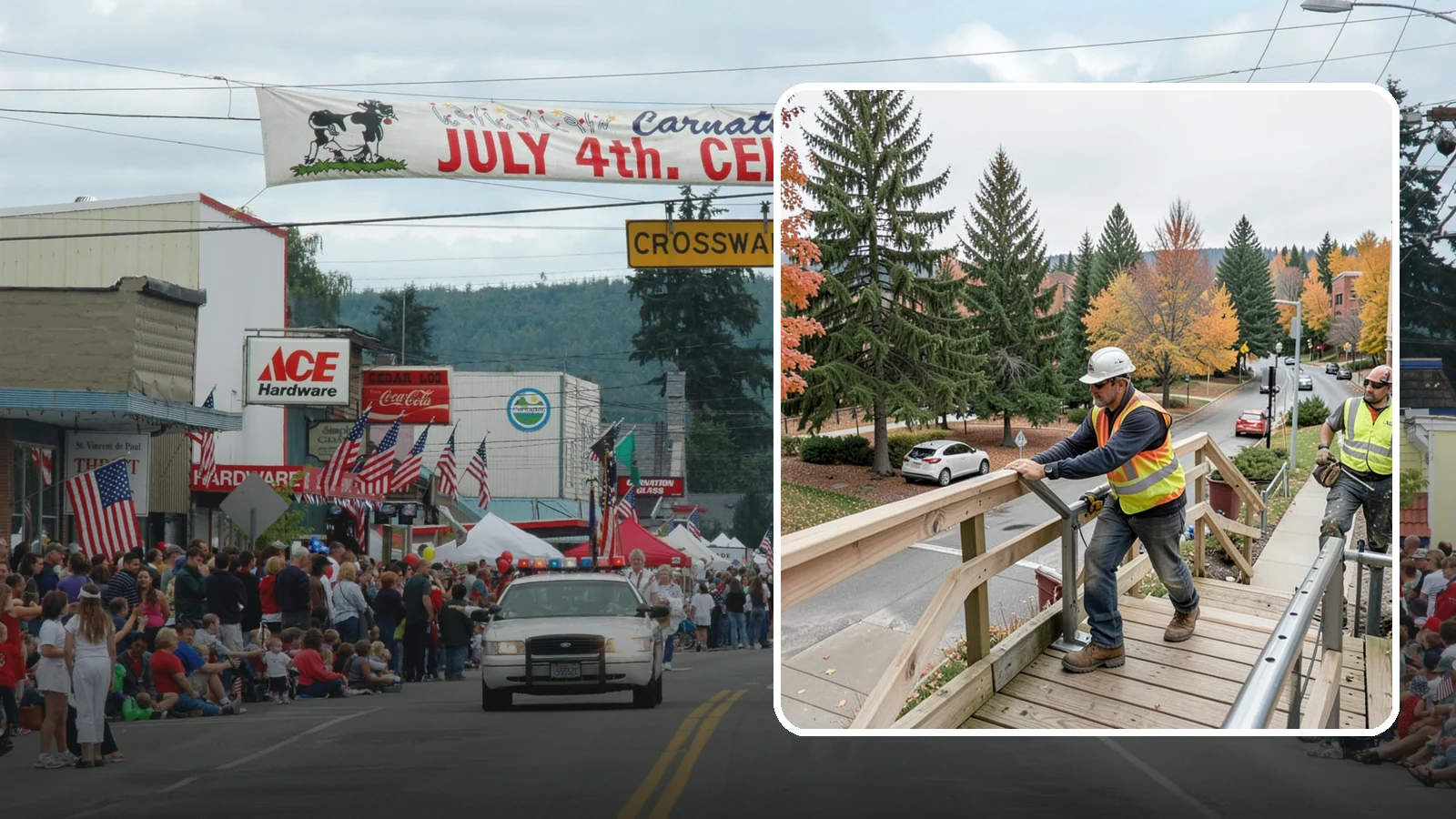 Handrail Installation in Carnation, King County, WA - We install code-compliant handrails and guardrails at stairs, ramps, and elevated public surfaces.