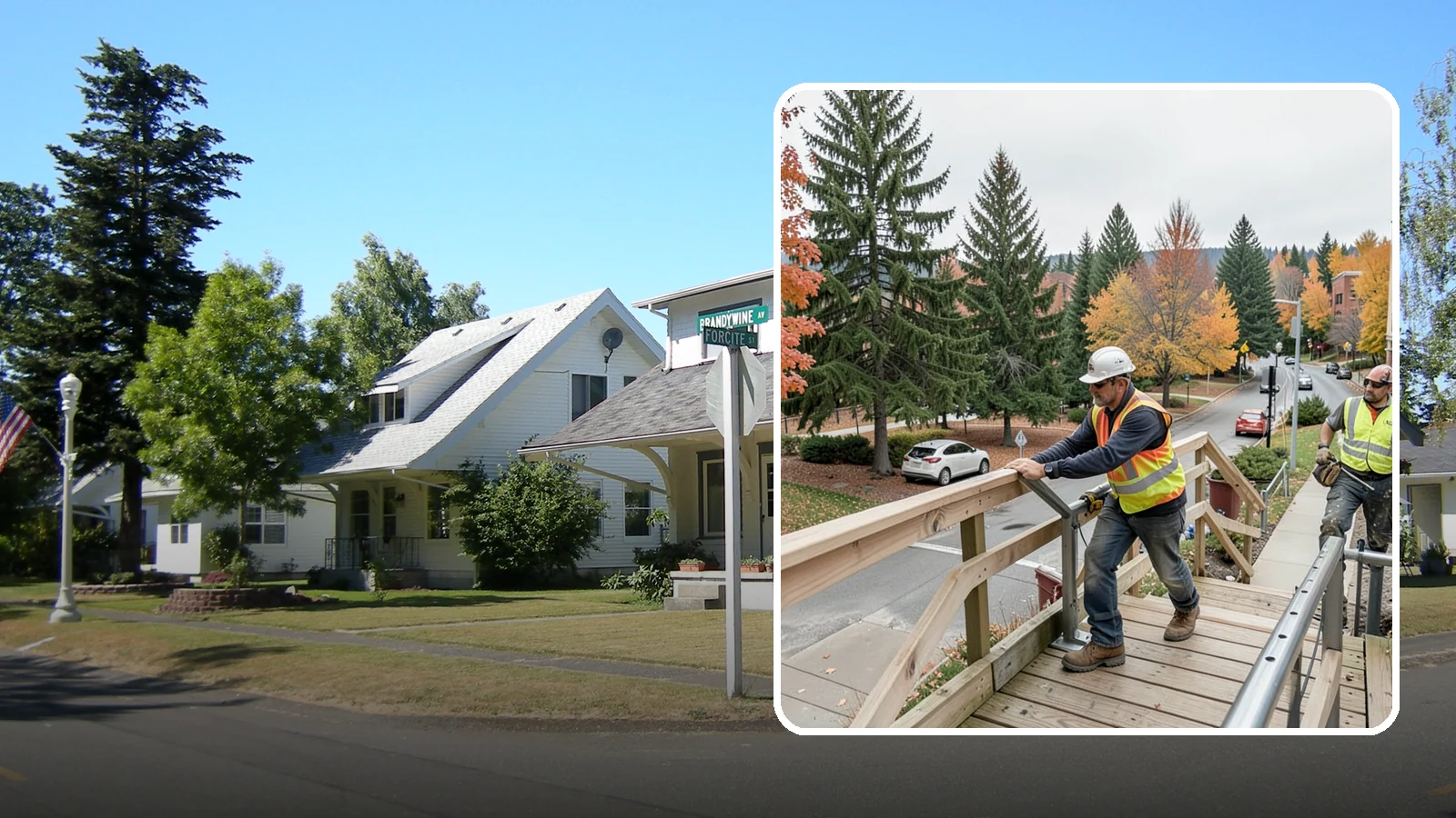 Handrail Installation in DuPont, Pierce County, WA - We install code-compliant handrails and guardrails at stairs, ramps, and elevated public surfaces.