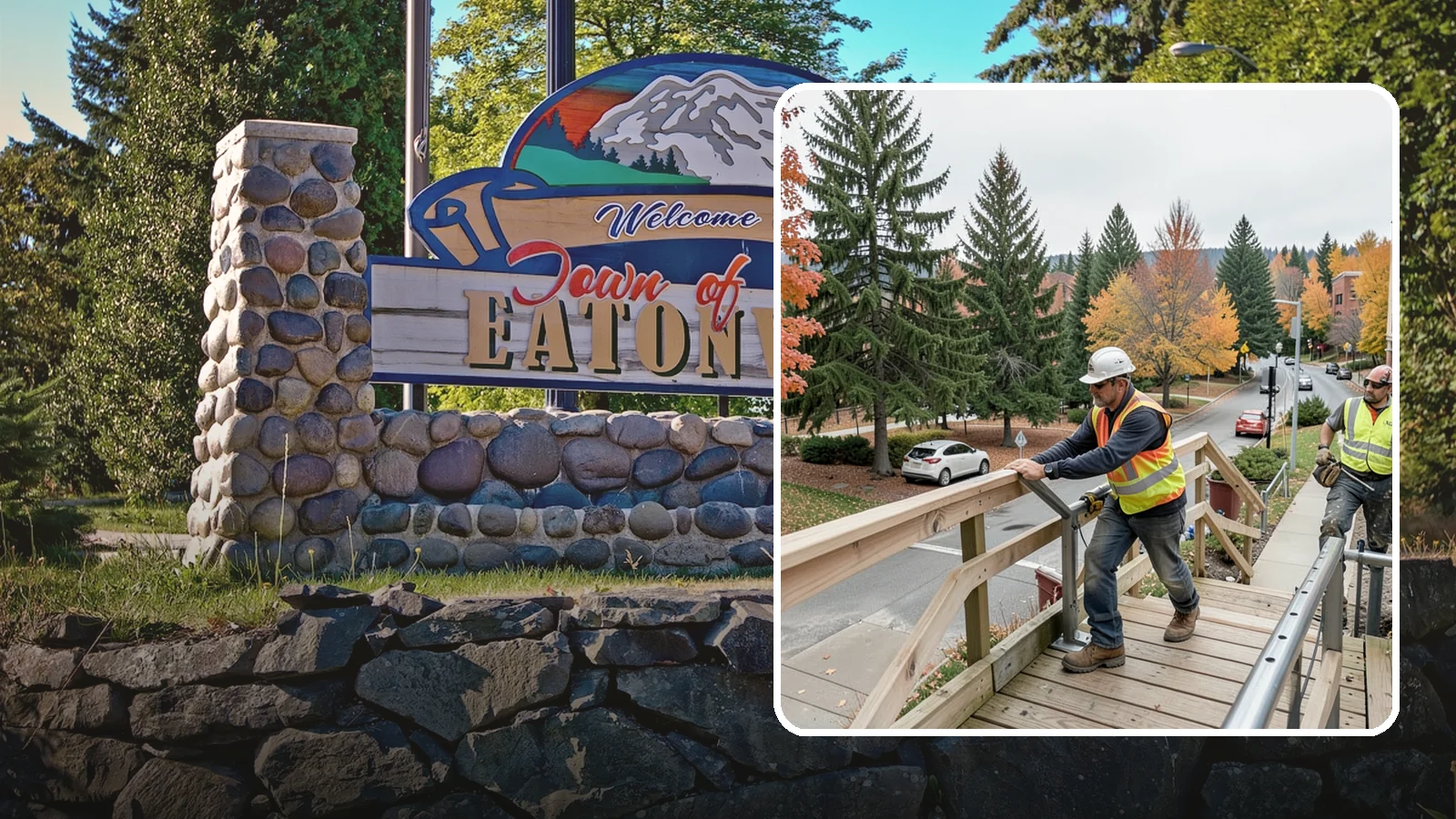 Handrail Installation in Eatonville, Pierce County, WA - We install code-compliant handrails and guardrails at stairs, ramps, and elevated public surfaces.