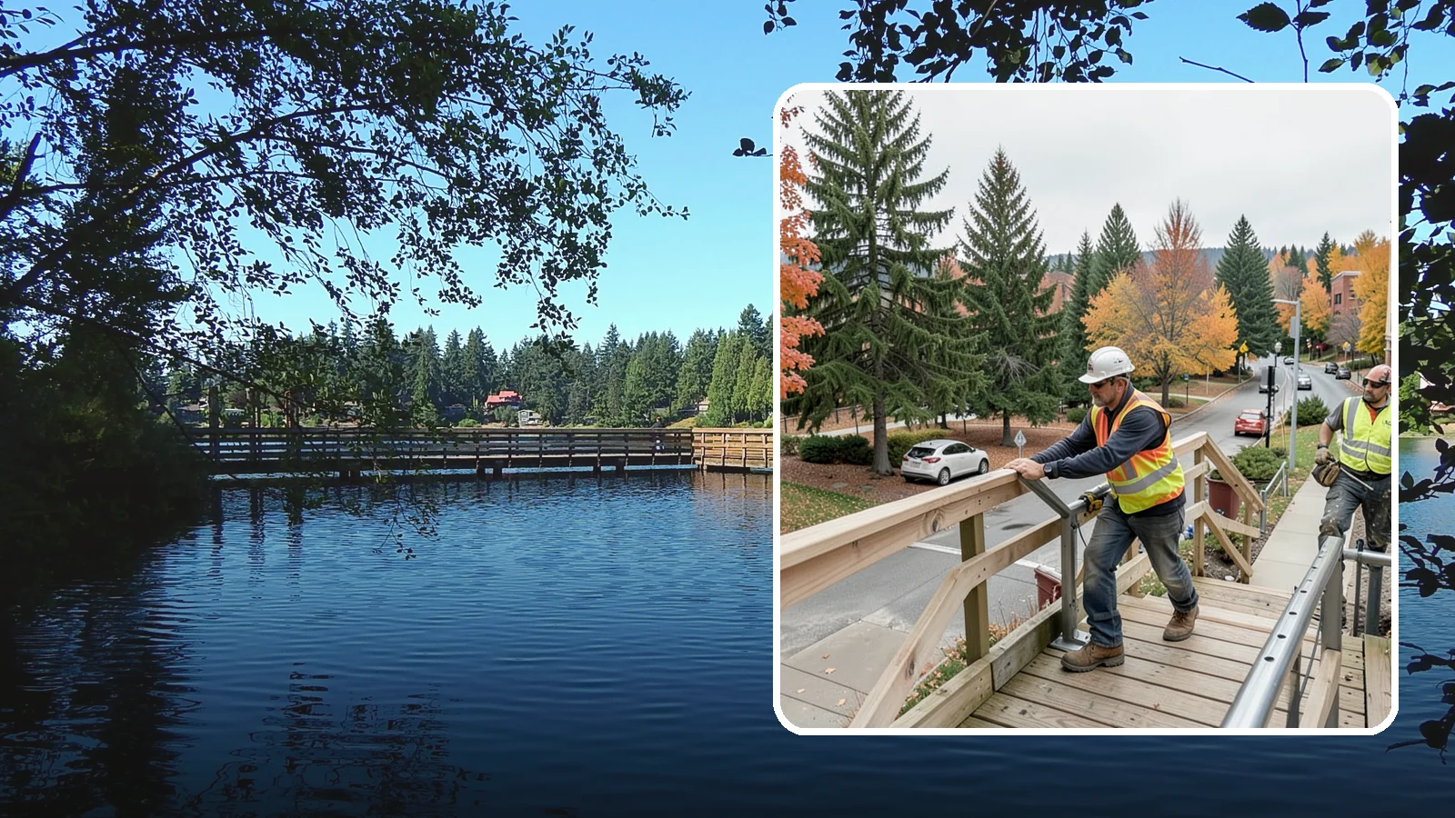 Handrail Installation in Federal Way, King County, WA - We install code-compliant handrails and guardrails at stairs, ramps, and elevated public surfaces.