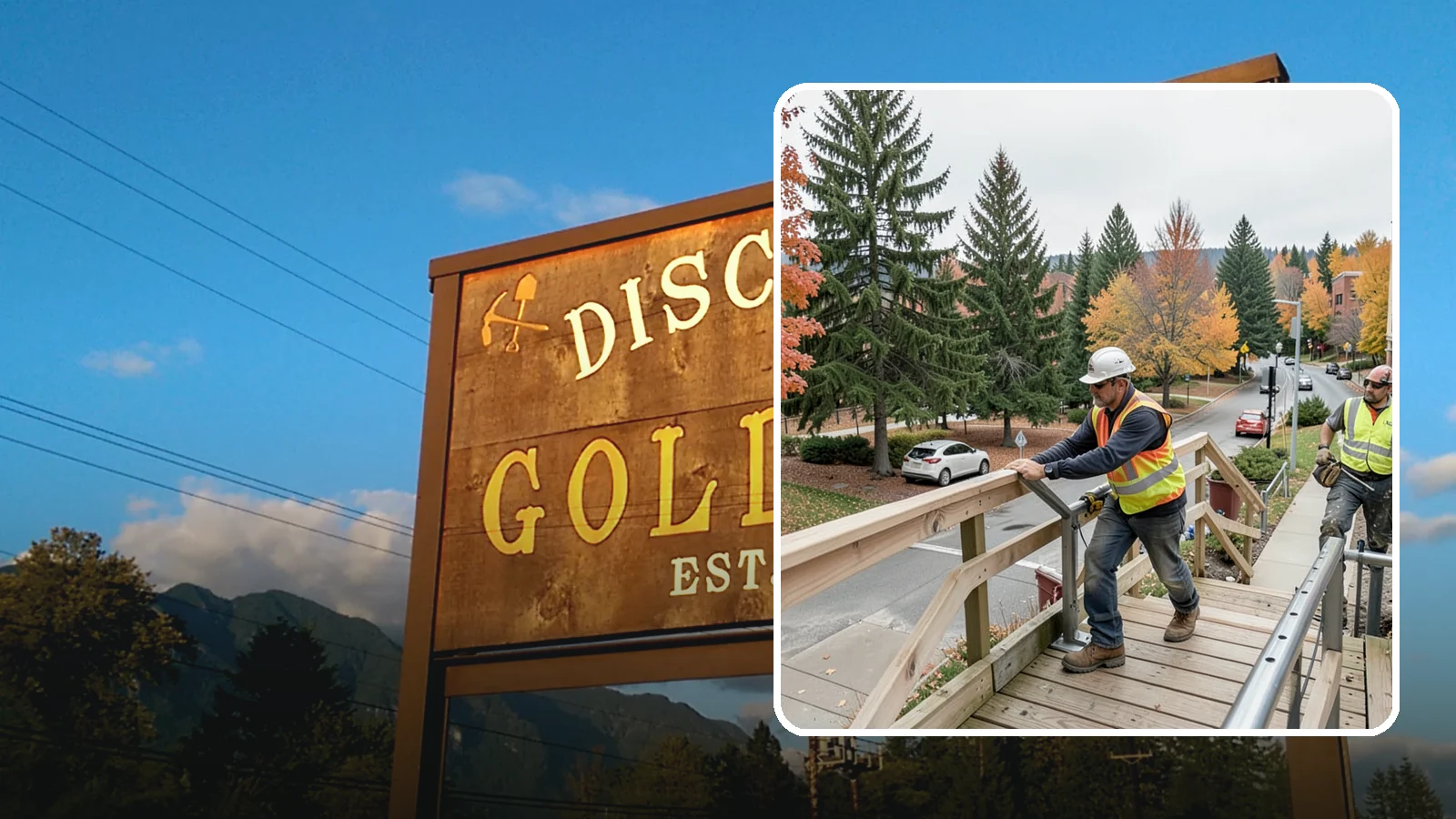 Handrail Installation in Gold Bar, Snohomish County, WA - We install code-compliant handrails and guardrails at stairs, ramps, and elevated public surfaces.