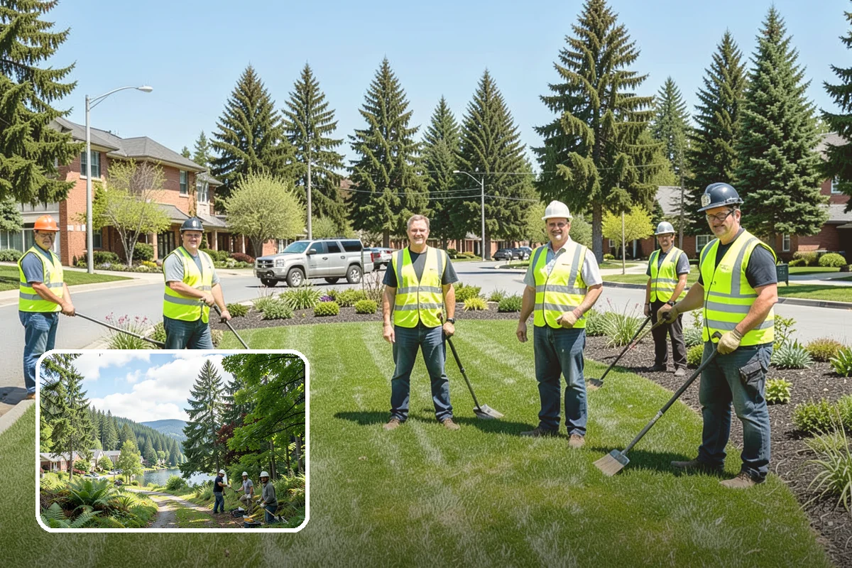 Handrail Installation in Lake Forest Park, King County, WA - Meets ADA graspability, height, and code load requirements