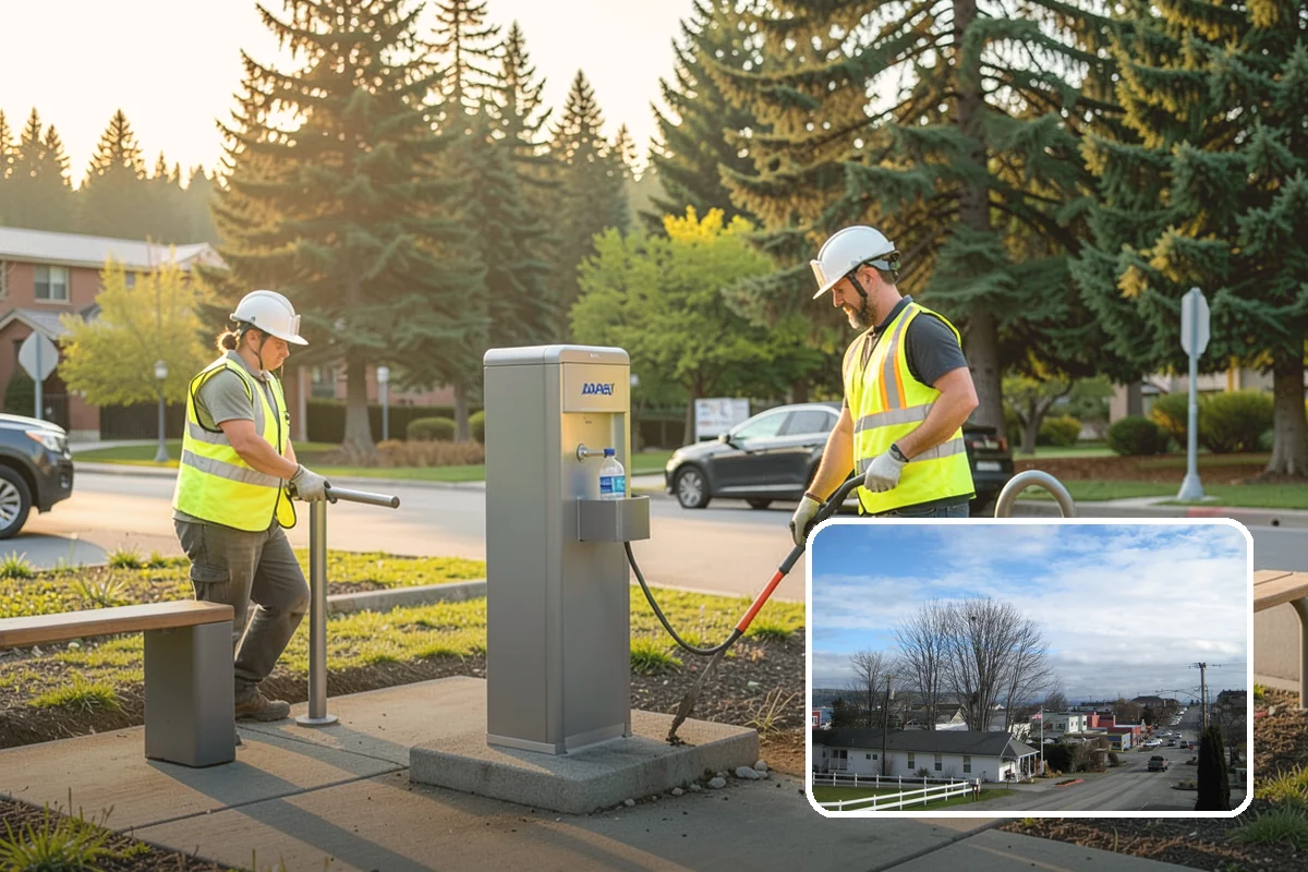 Handrail Installation in Langley, Island County, WA - Meets ADA graspability, height, and code load requirements